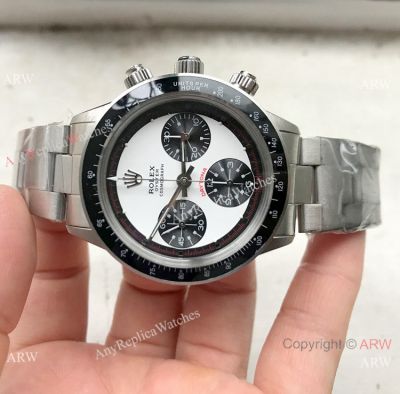 Swiss Grade  Rolex Vintage Replica Watches Daytona Paul Newman Watches Panda dial 38mm